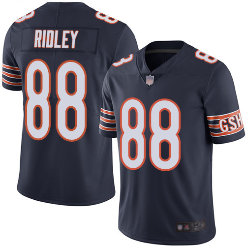Chicago Bears Limited Navy Blue Men Riley Ridley Home Jersey NFL Football #88 Vapor Untouchable